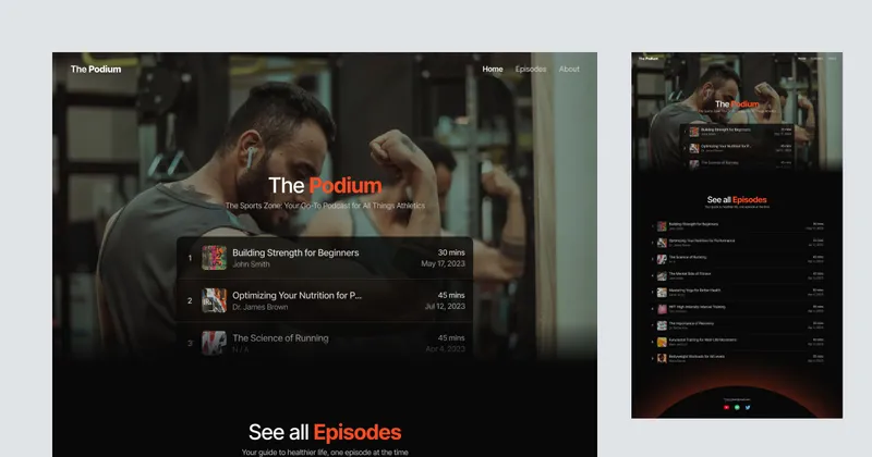 The Podium podcast theme