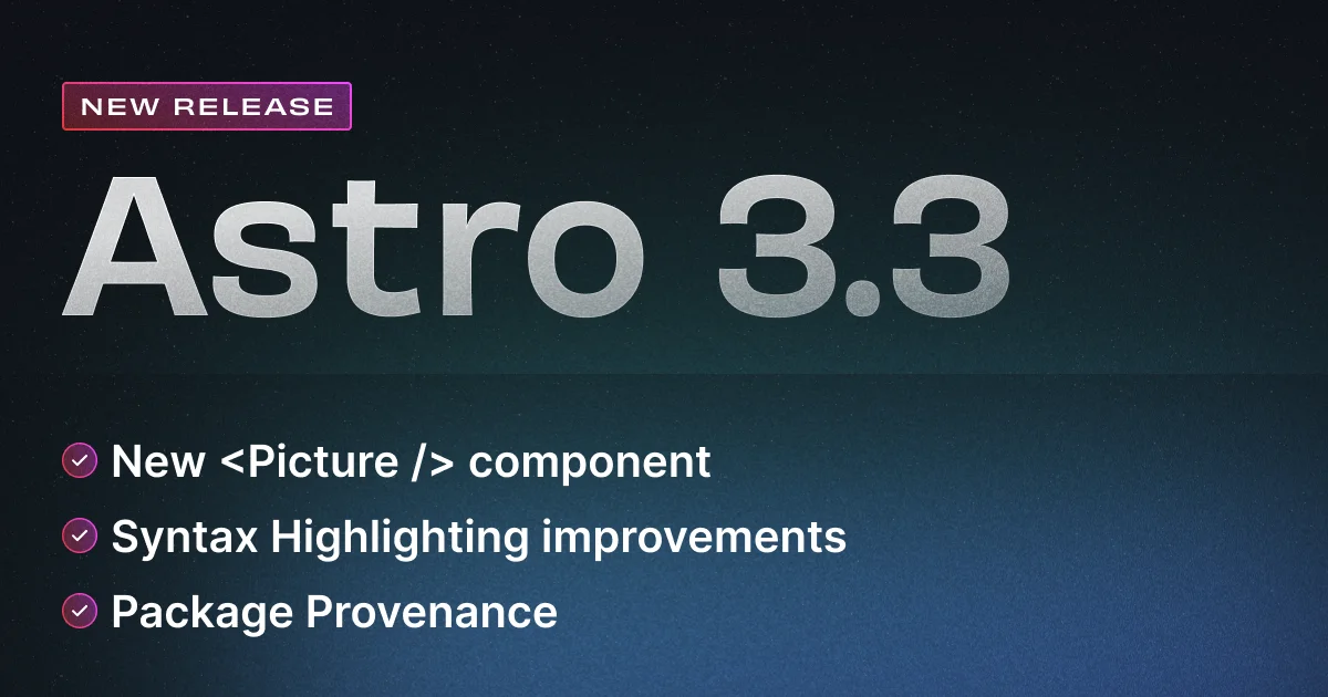 Astro 3.3: Picture component | Astro