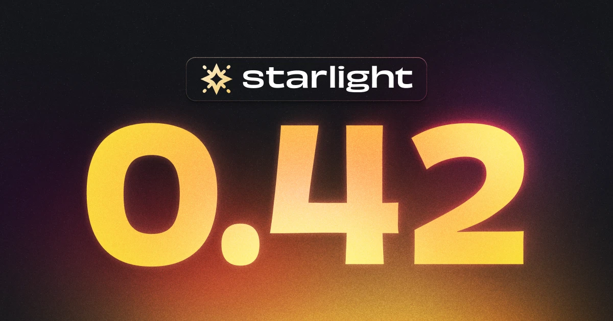 Starlight 0.42: Less JavaScript, More JavaScript