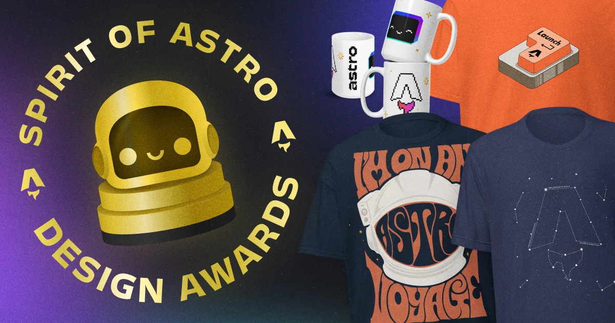Spirit of Astro: meet the winning designs