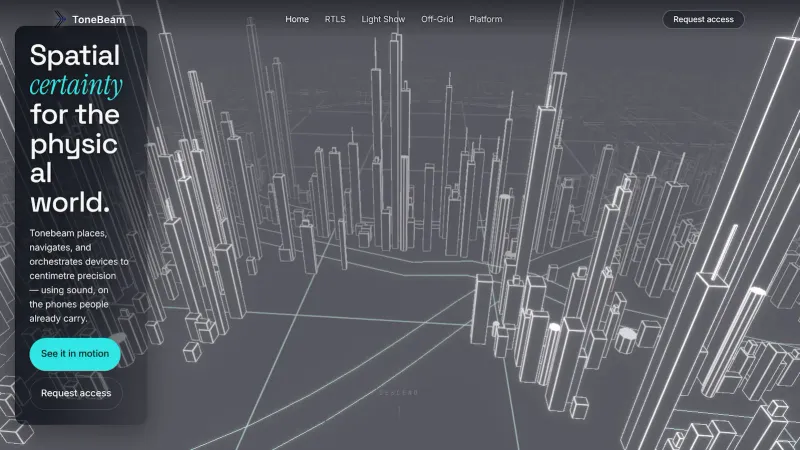 Spatial certainty
for the physical world.