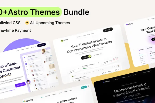 Ultimate Astro Template - Multiframework Heaven | Astro