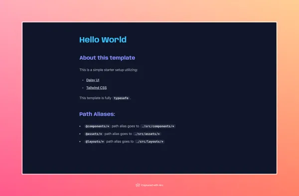 Linktree template | Astro