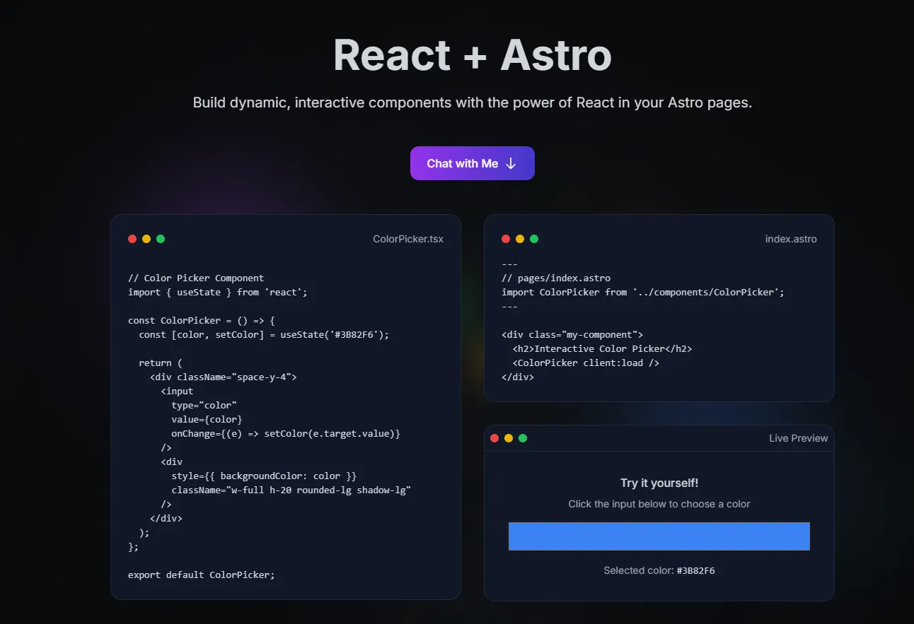 Ultimate Astro Template - Multiframework Heaven | Astro
